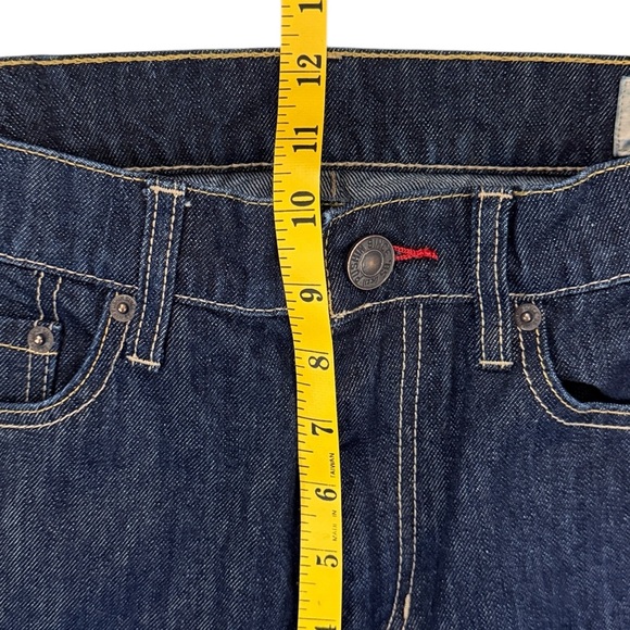 VTG Y2K CCS Banks Straight Jeans Dark Blue Cotton Skater Street Grunge 32x30.5 - Picture 13 of 16